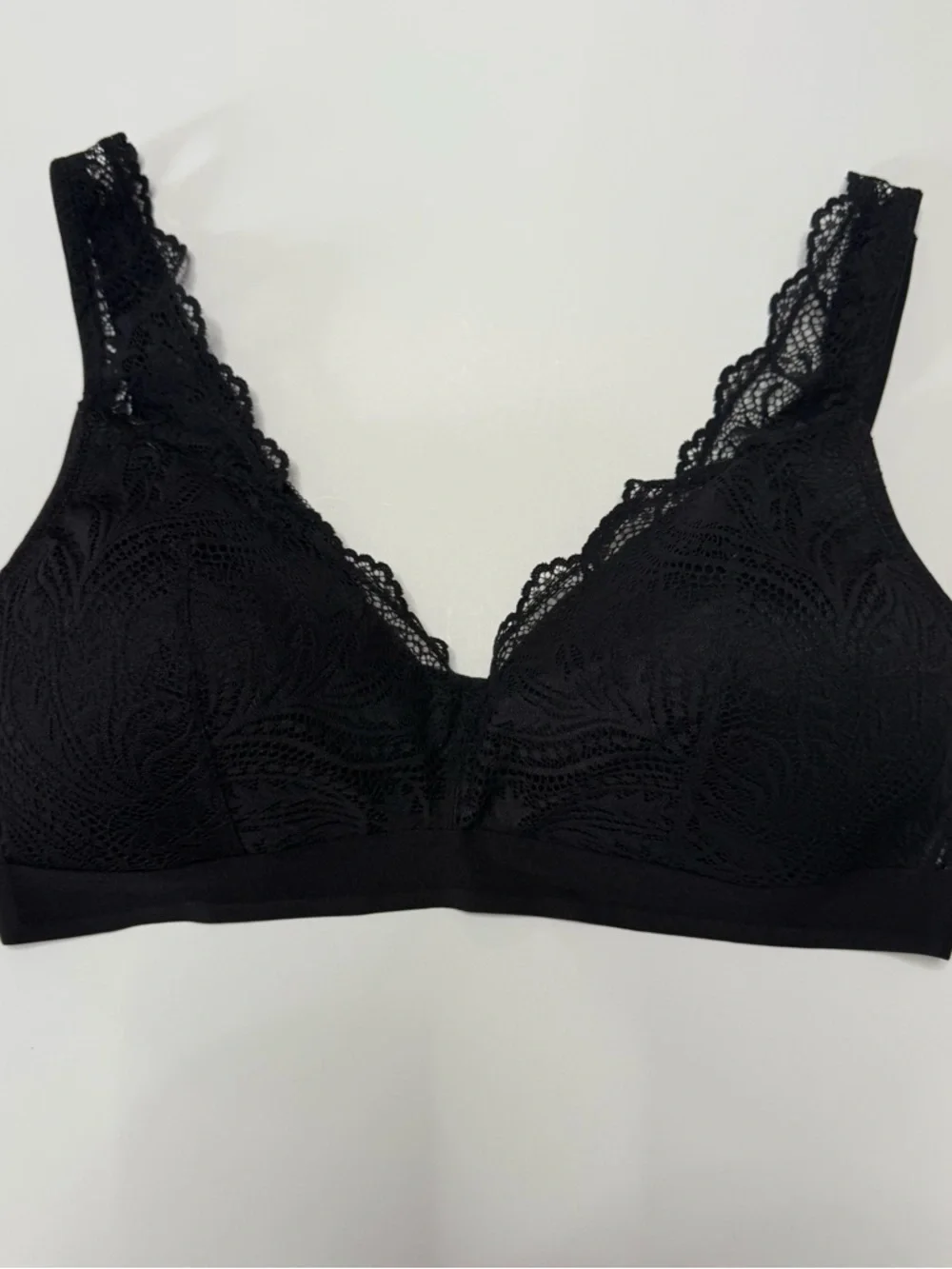 Bali Black Lace Wireless Bra‎ - Women Intimates